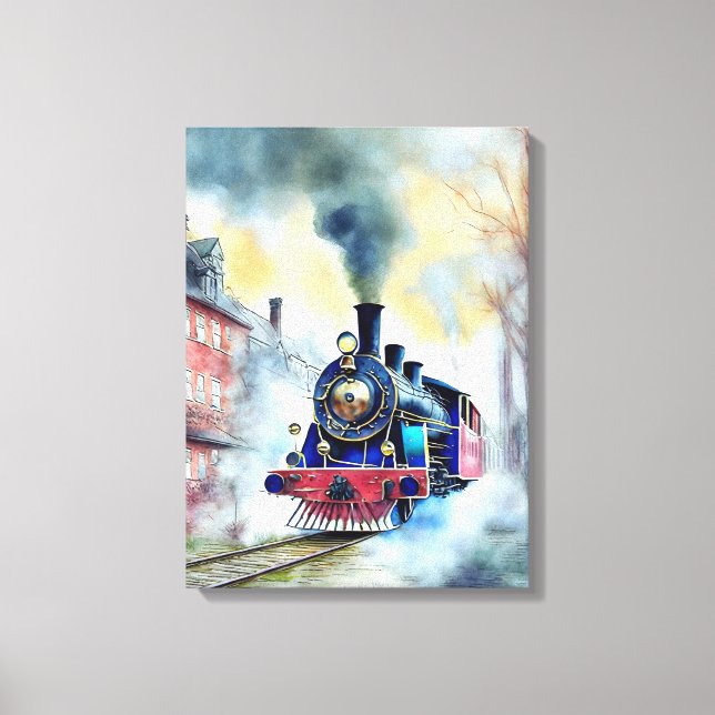stretched canvas printing print (Front)