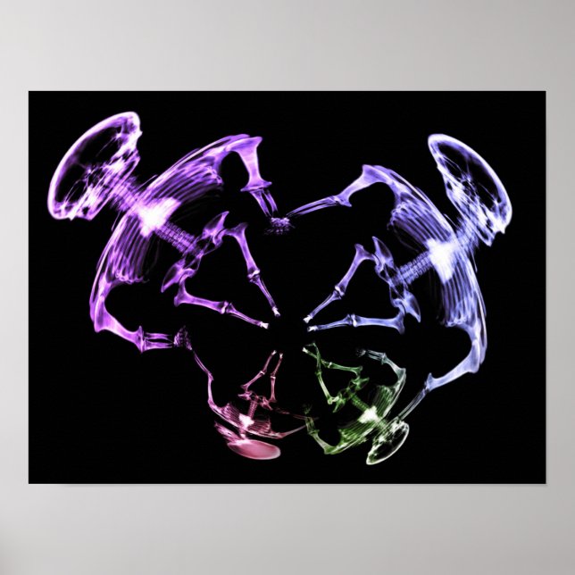 Stretched X-Ray Skeleton Family 1 Poster (Front)