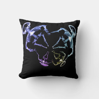 Stretched X-Ray Skeleton Family 2 Cushion