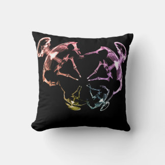Stretched X-Ray Skeleton Family 3 Cushion
