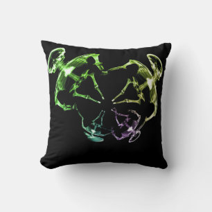 Stretched X-Ray Skeleton Family 4 Cushion