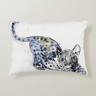 Stretching Cub Decorative Cushion