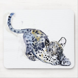 Stretching Cub Mouse Mat