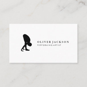 Stretching Icon Business Card