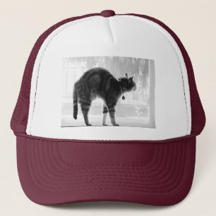 Stretching Indigo Pencil Trucker Hat