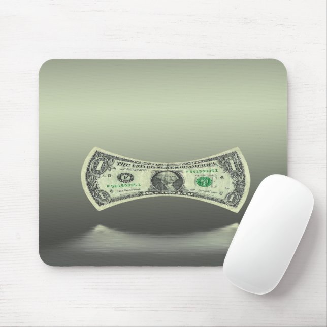 Stretching The Dollar Mouse Mat (With Mouse)