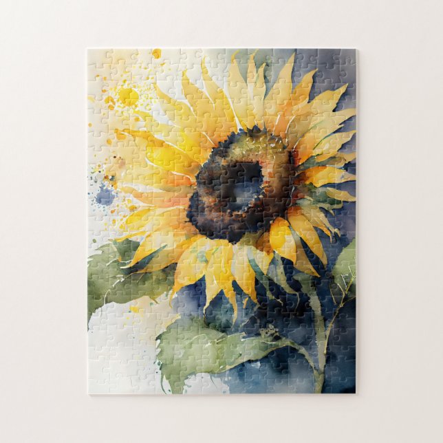 Stretching Towards the Sun Jigsaw Puzzle (Vertical)