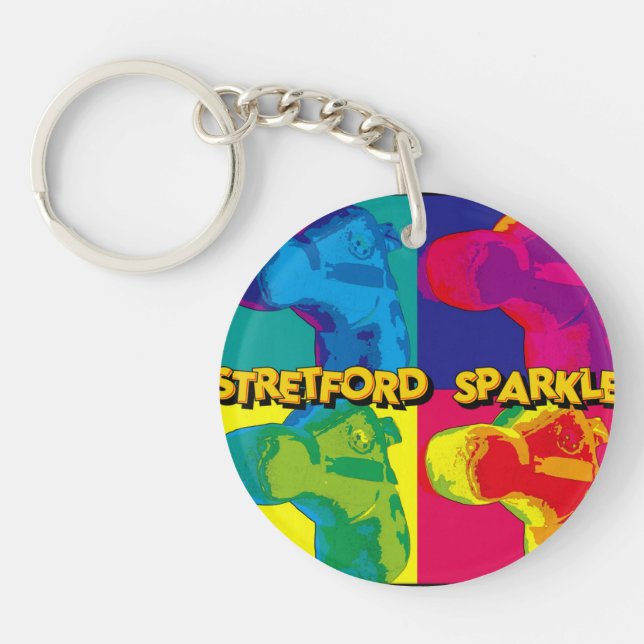 STRETFORD SPARKLE -  KEY CHAIN (Front)