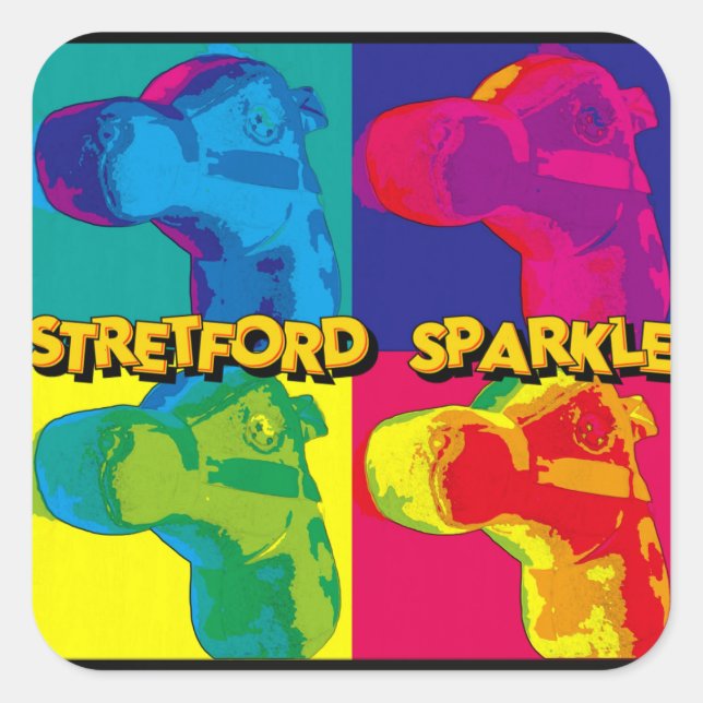 STRETFORD SPARKLE - STICKERS (Front)