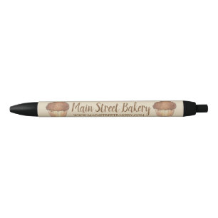 Streusel Crumb Muffin Baked By Bakery Baker Food Black Ink Pen