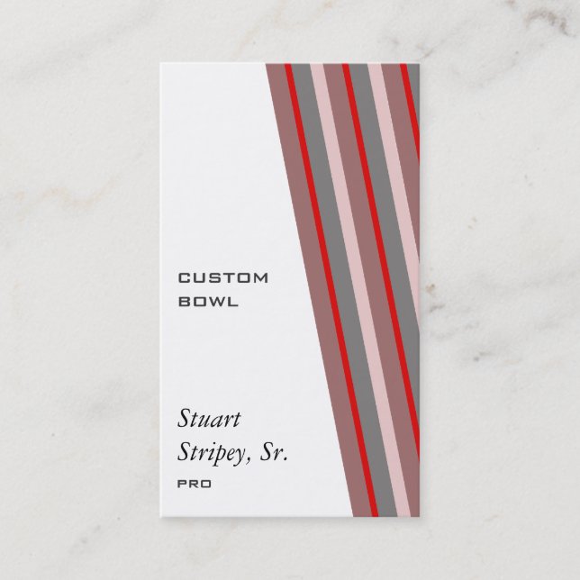 Stri-Ped Business Card (Front)