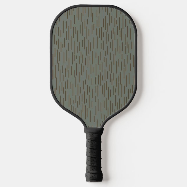 Strichtarn Raindrop Camouflage Rain Pattern Camo Pickleball Paddle (Front)