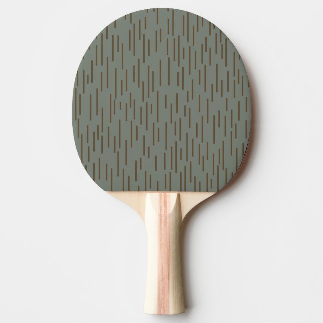 Strichtarn Raindrop Camouflage Rain Pattern Camo Ping Pong Paddle (Front)