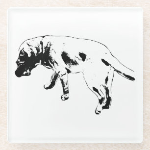 Strides & Stories Glass Coaster
