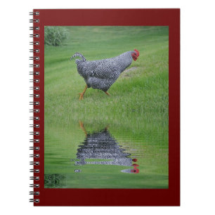 Striding Chicken Notebook