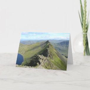 Striding Edge - English Lake District Card