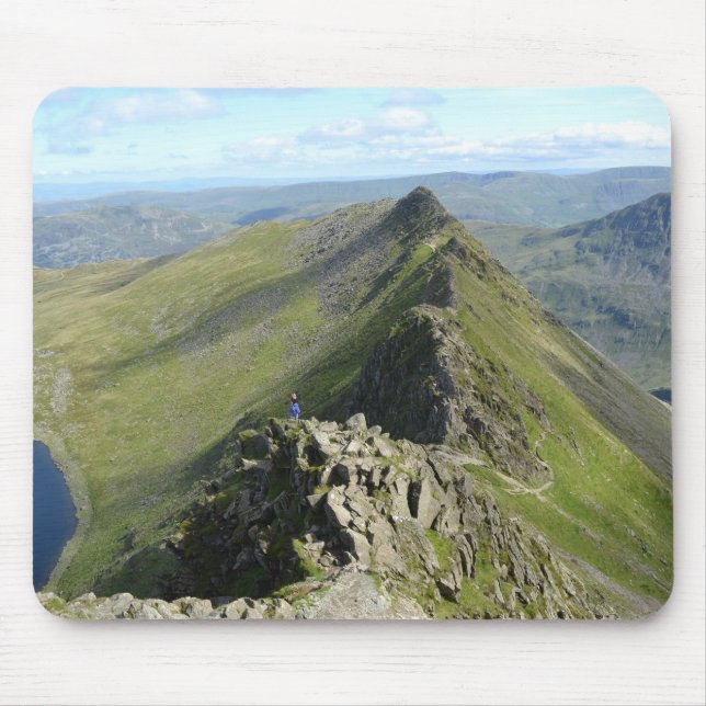 Striding Edge - English Lake District Mouse Mat (Front)