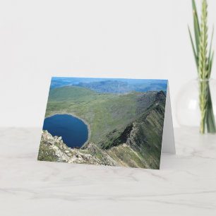 Striding Edge from Helvellyn, Lake District, Engla Card