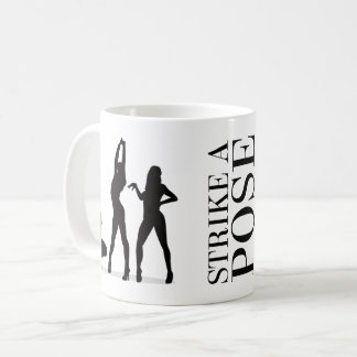 Strike a Pose - Vogue - image on both sides - Coffee Mug