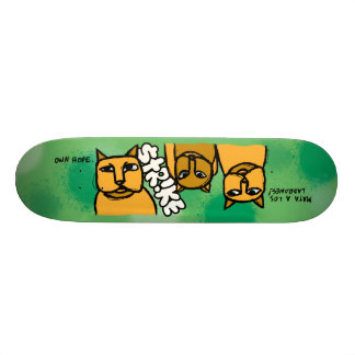 Strike "Cats" Deck Skateboard