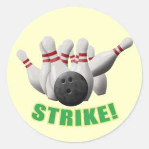 Strike Classic Round Sticker