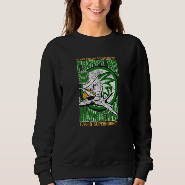 Strike Fighter Squadron 195  VFA 195  Sweatshirt (Front)