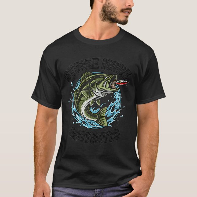 STRIKE MODE ACTIVATED BASS T-Shirt (Front)