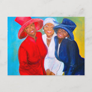 Striking a Pose Postcard