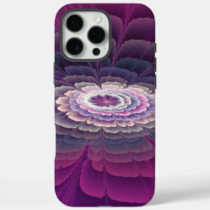 Striking Flower Colourful Abstract Fractal Art Pin iPhone 16 Pro Max Case