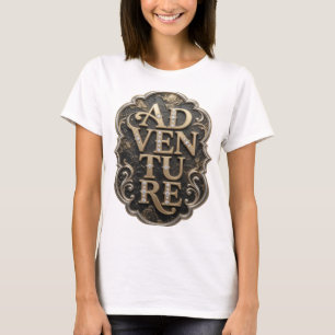 Striking Gold ADVENTURE Bold Design T-Shirt