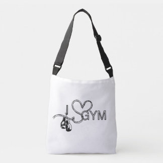 Striking Heart Gym Crossbody Bag
