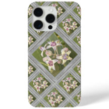 Striking iPhone Case with Crown Flowers