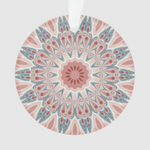 Striking Modern Kaleidoscope Mandala Fractal Art Ornament