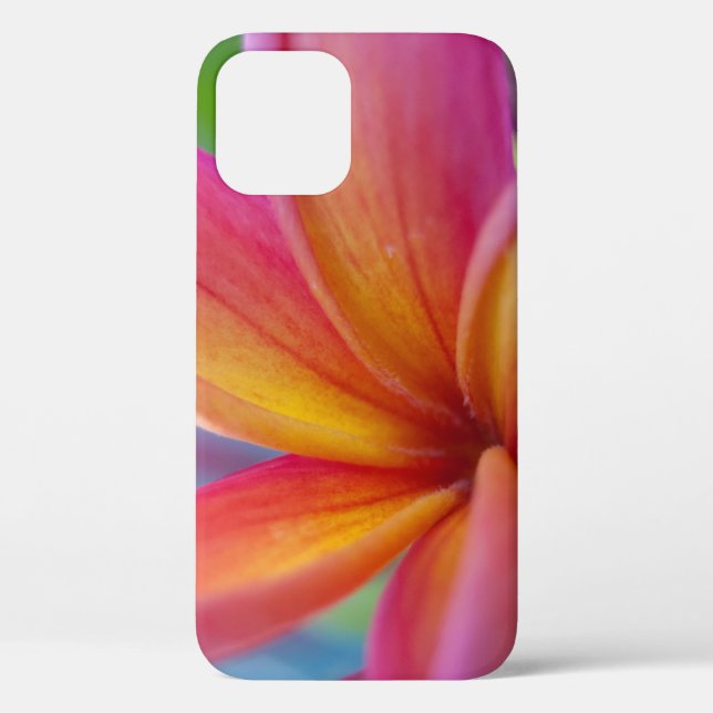 Striking Pink Tropical Plumeria Flower Case-Mate i Case-Mate iPhone Case (Back)