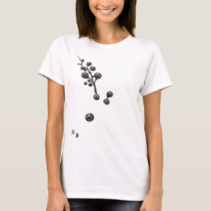 Striking Silver ABSTRACT ART Art Print T-Shirt