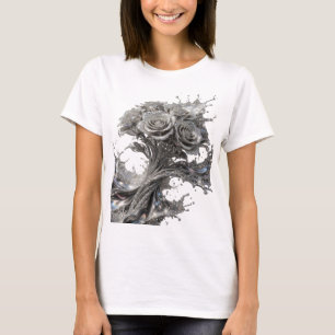 Striking Silver ABSTRACT ART Design v2 T-Shirt