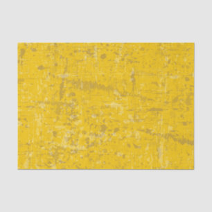 Striking Yellow Abstract Painter Art Lover Tissue Paper
