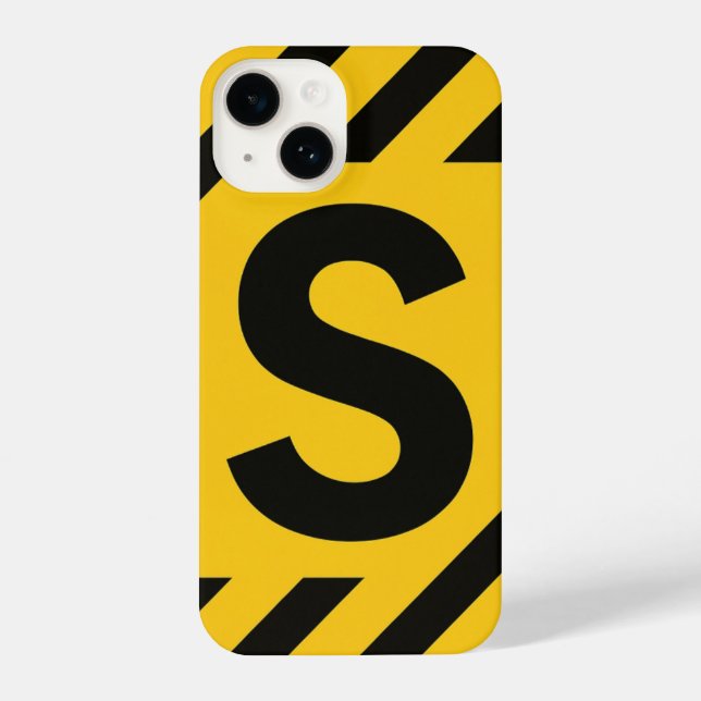 “Striking Yellow Cover with Bold Black Trendy (Back)
