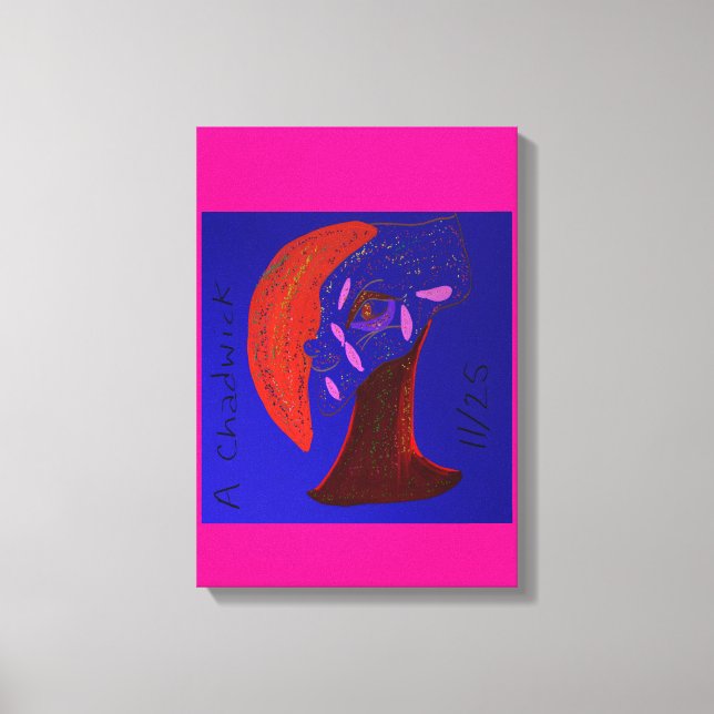 Strikingly Beautiful Creature  Canvas Print (Front)