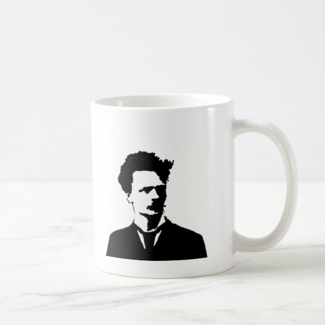 Strindberg in Silhouette Coffee Mug (Right)