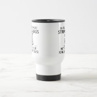 String Bass Nothing Else Matters Travel Mug