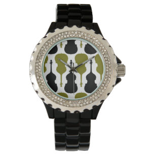 String Bass Pattern Watch