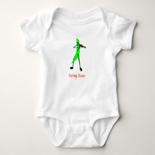 String Bean Baby Bodysuit