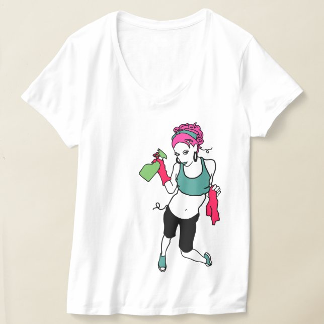 string clean T-Shirt (Laydown)