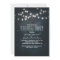 string lights and night sky stars rehearsal dinner