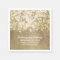String lights vintage golden glitter paper napkins