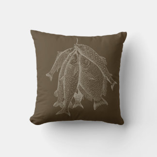 String Of Fish Cushion