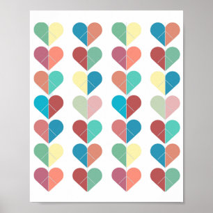 String of Hearts Poster