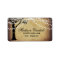 String of Lights Rustic Oak Tree Address Labels