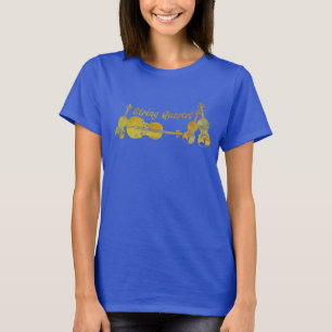 String Quartet in Gold T-Shirt